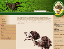 Tablet Screenshot of kratkosrstyohar.cz